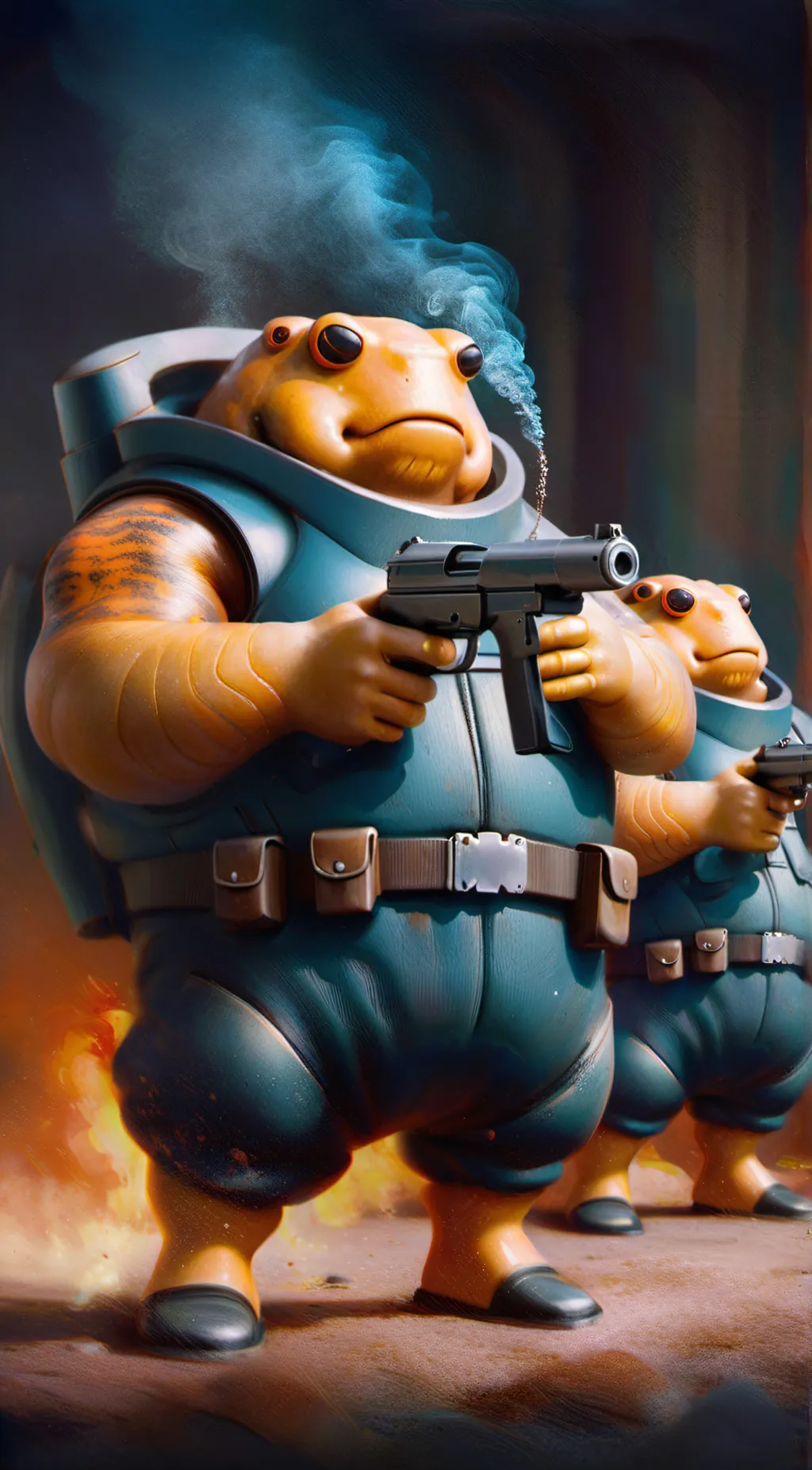 ai character: Tardigrade oficers background