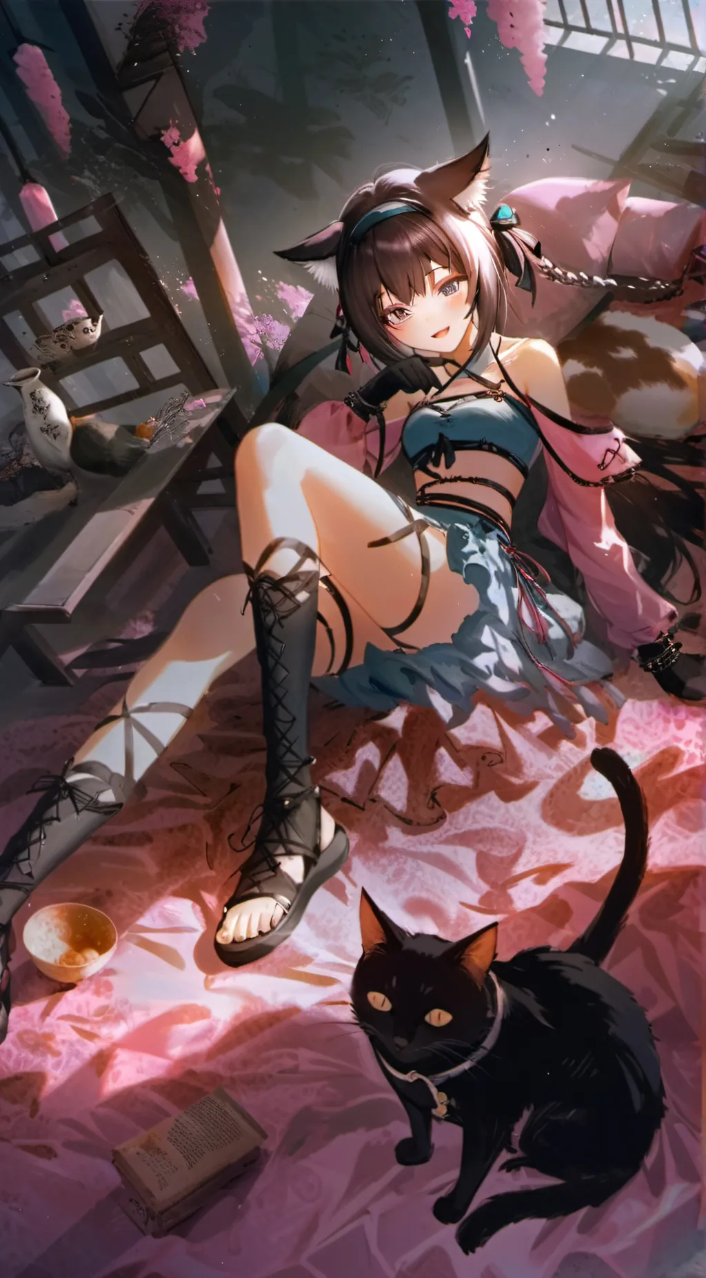 ai character: roxy background