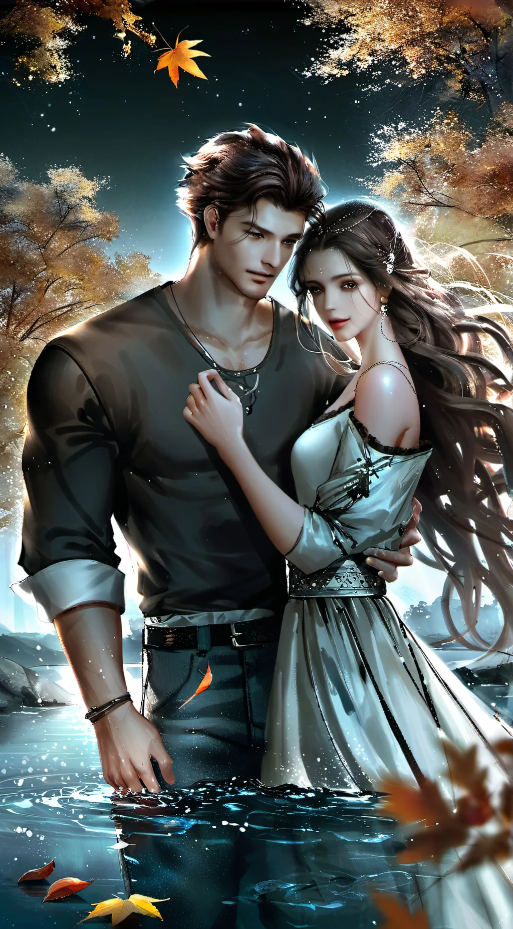 ai character: Izzy and Isac background