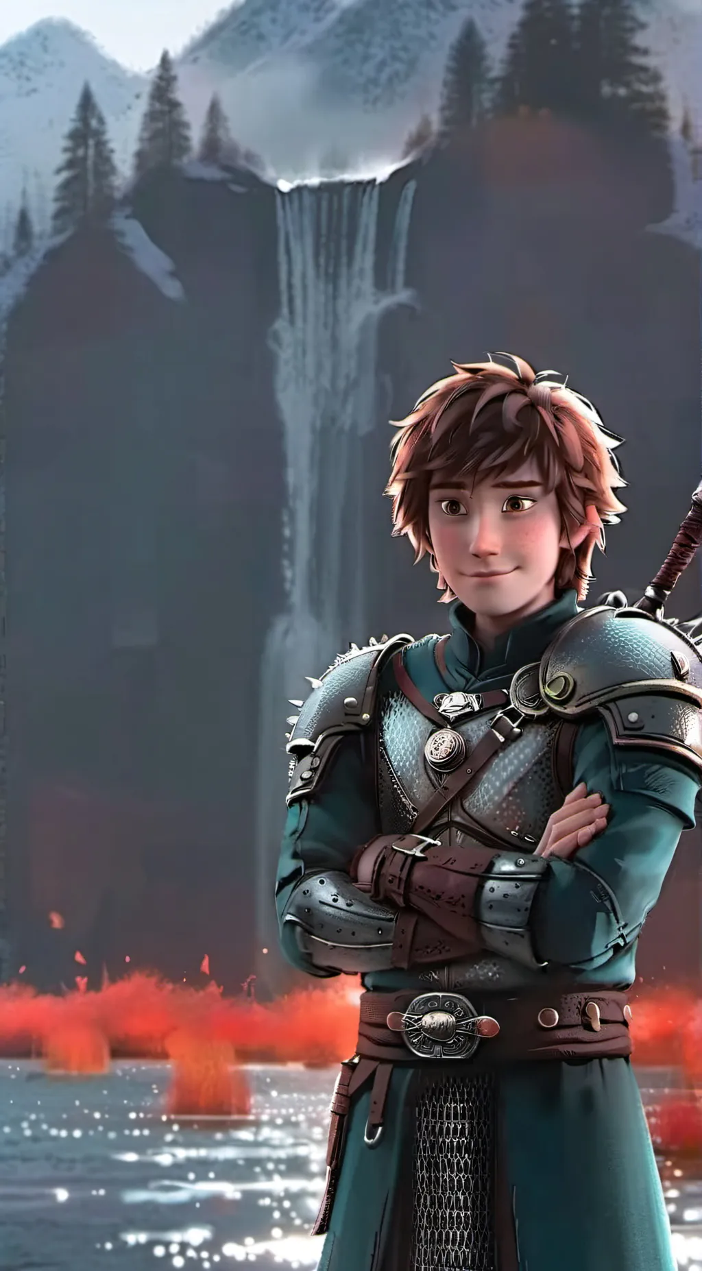 ai character: Httyd 3 background