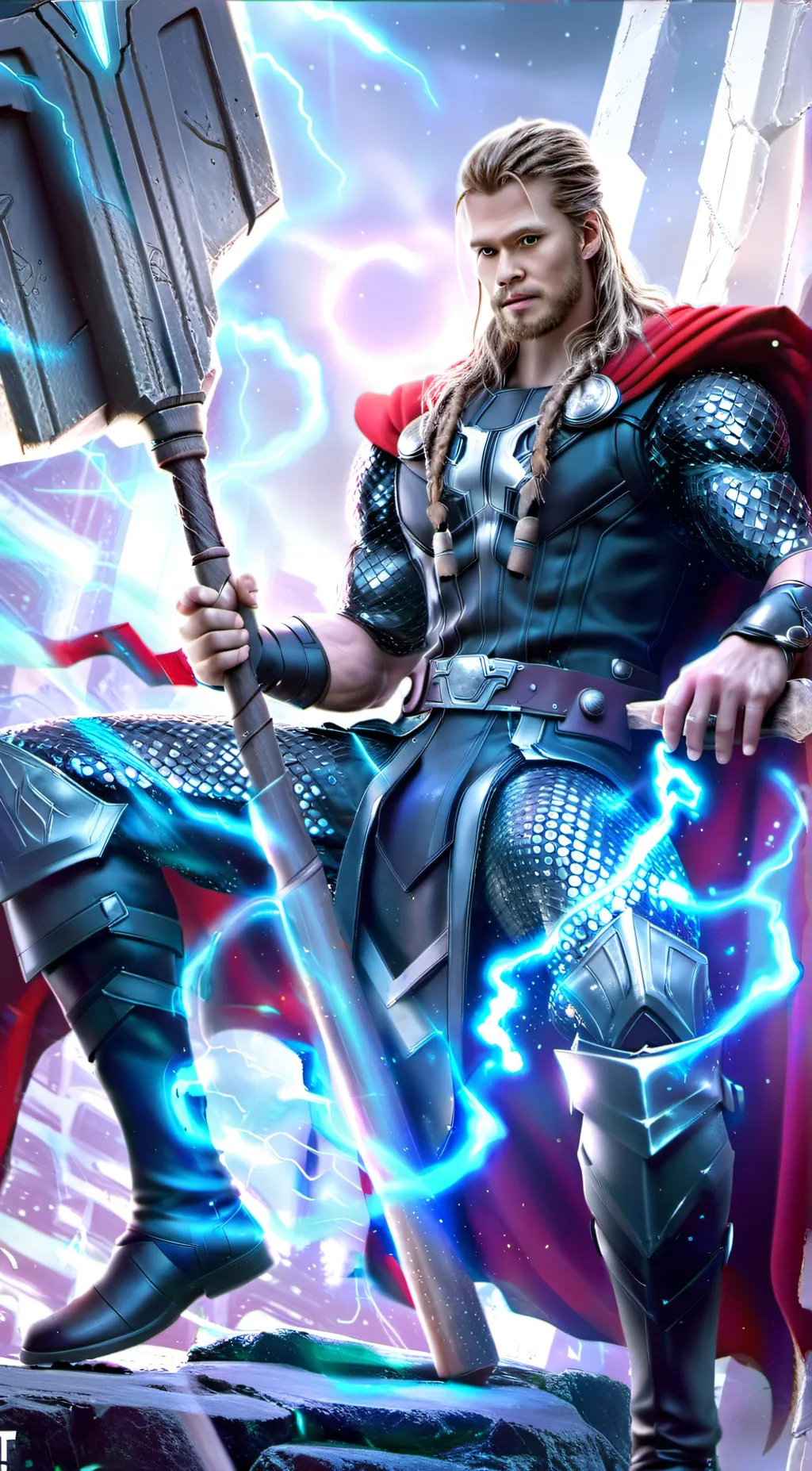 ai character: Thor background