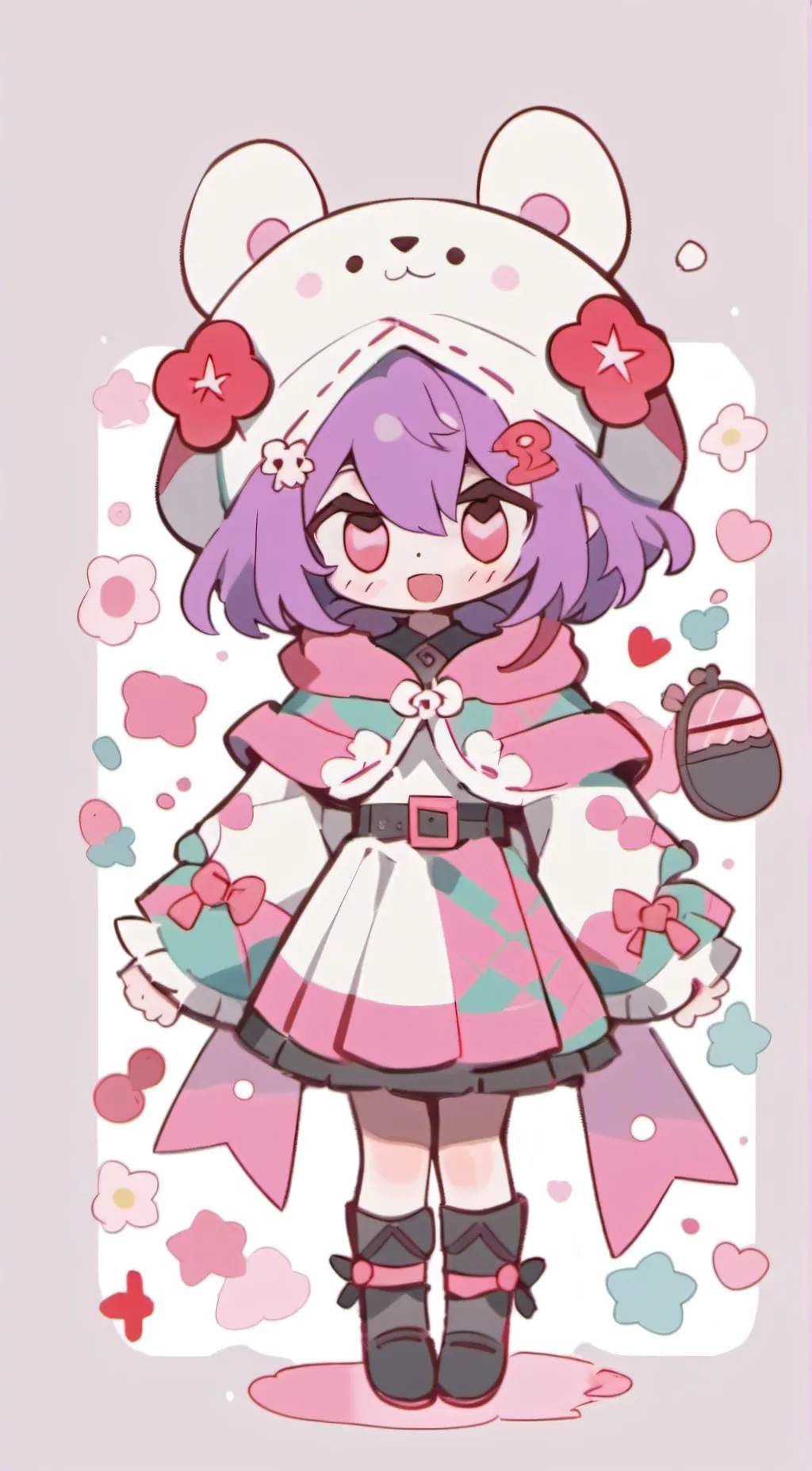 ai character: dove background