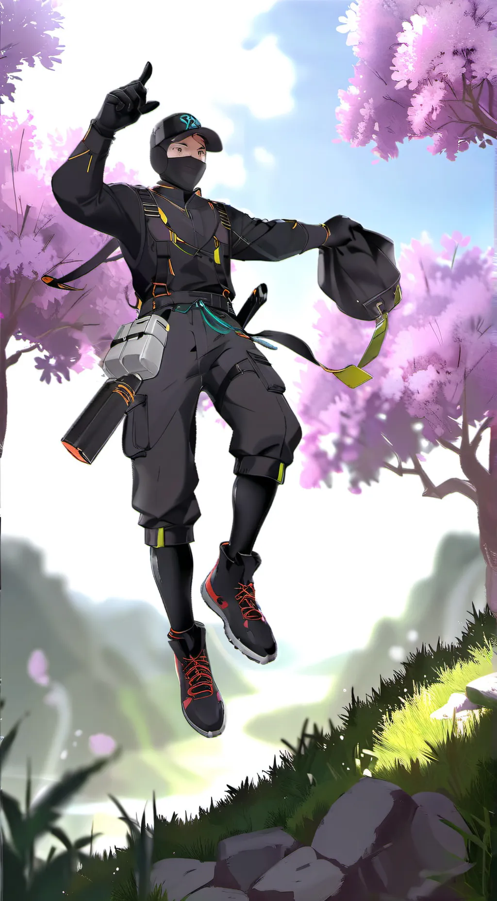 ai character: Kai background
