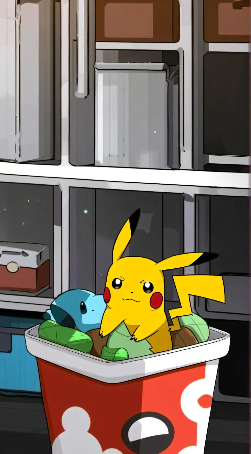 ai character: Ash's friends background