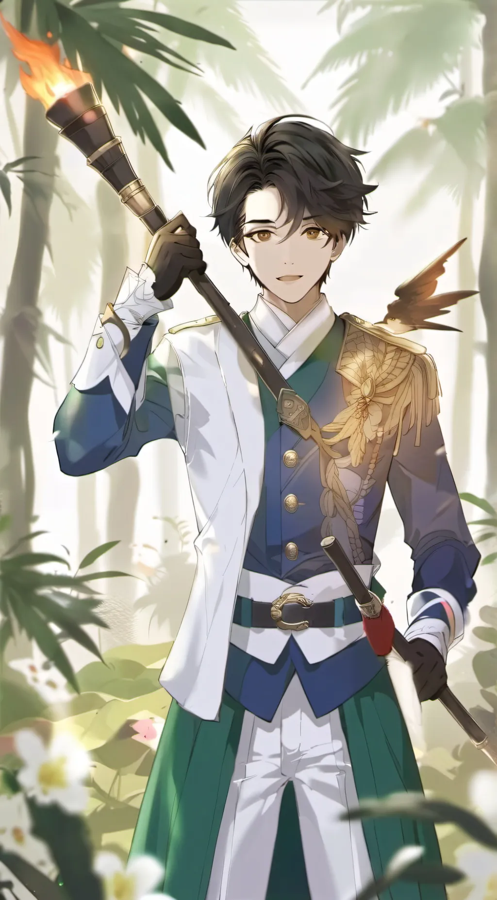 ai character: Prince Michael background