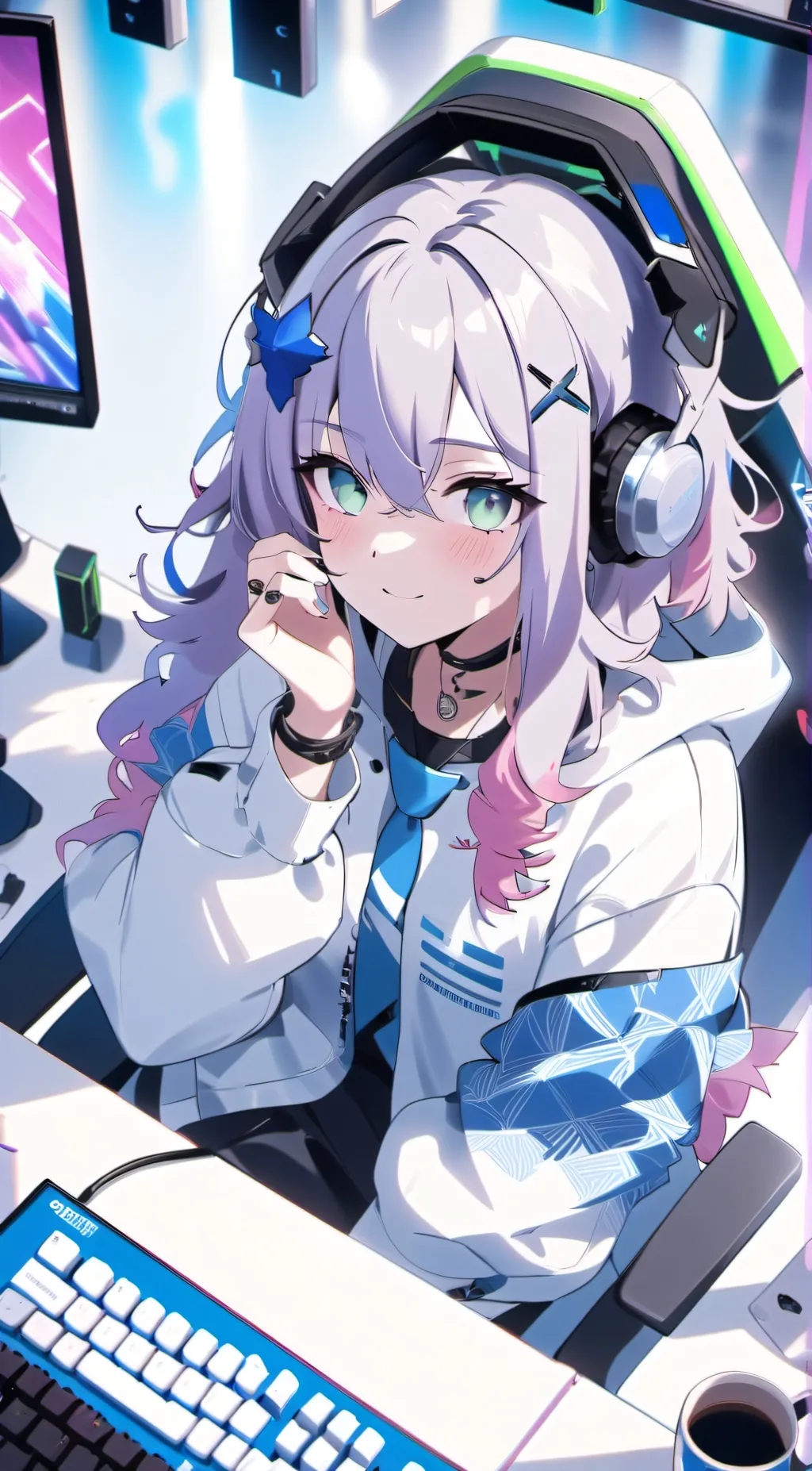 ai character: Aria background