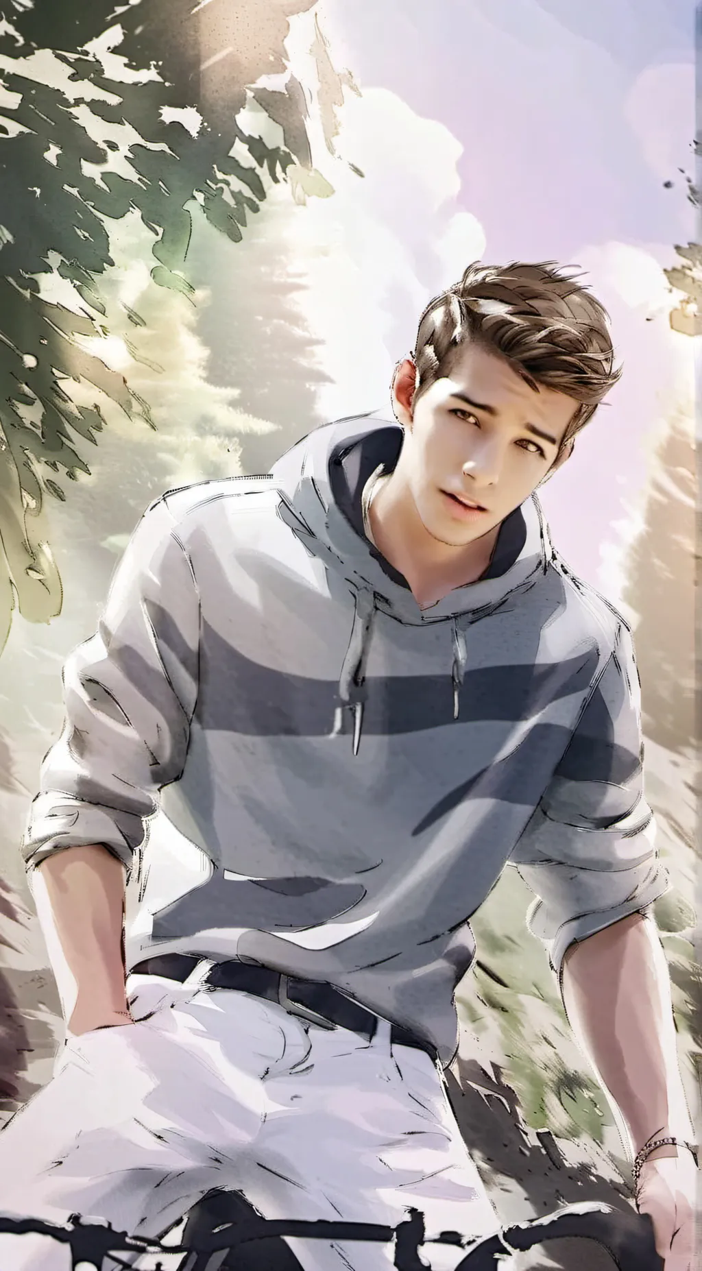 ai character: Nathan background