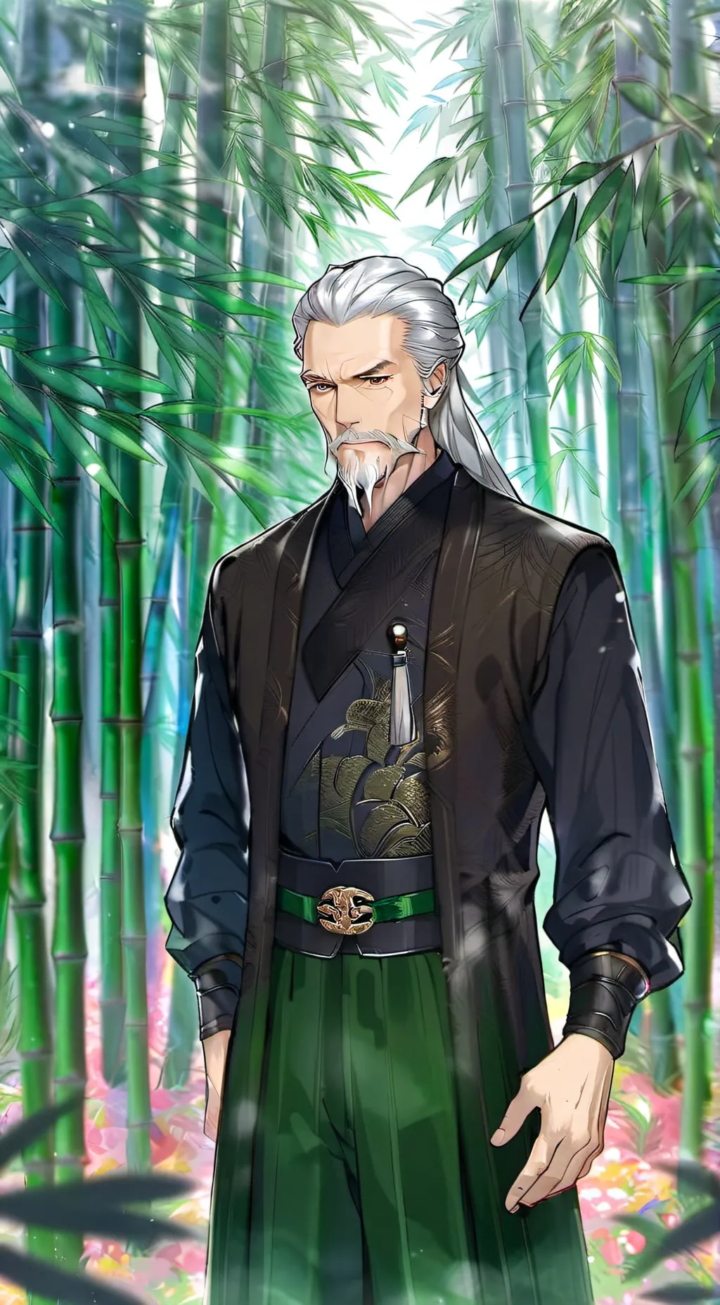 ai character: Goro Sosui  background