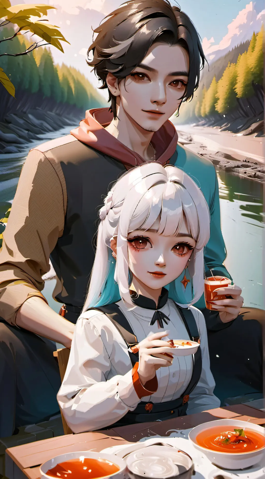 ai character: Amelia background