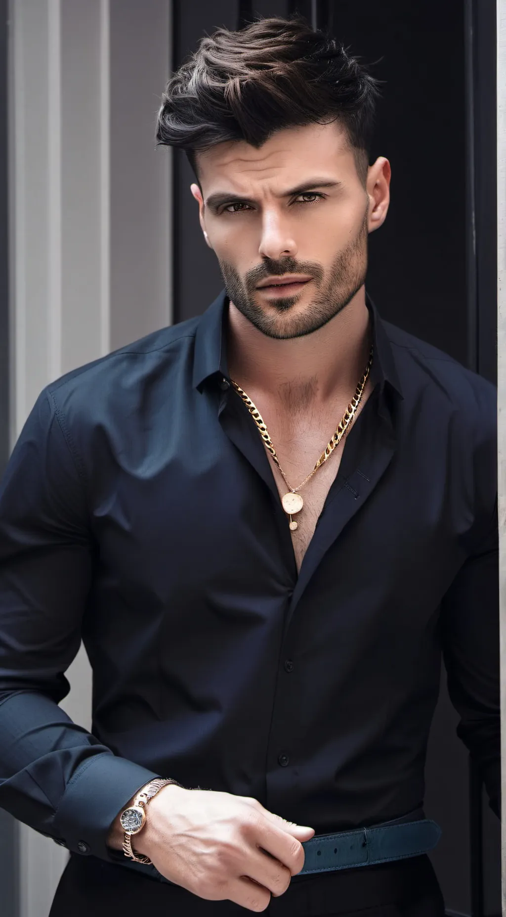 ai character: Xavier  background