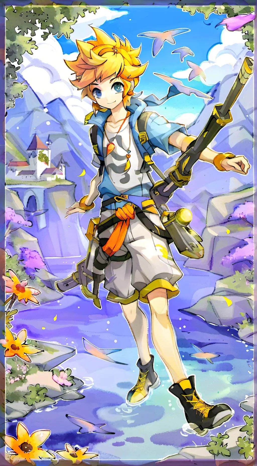 ai character: Len background