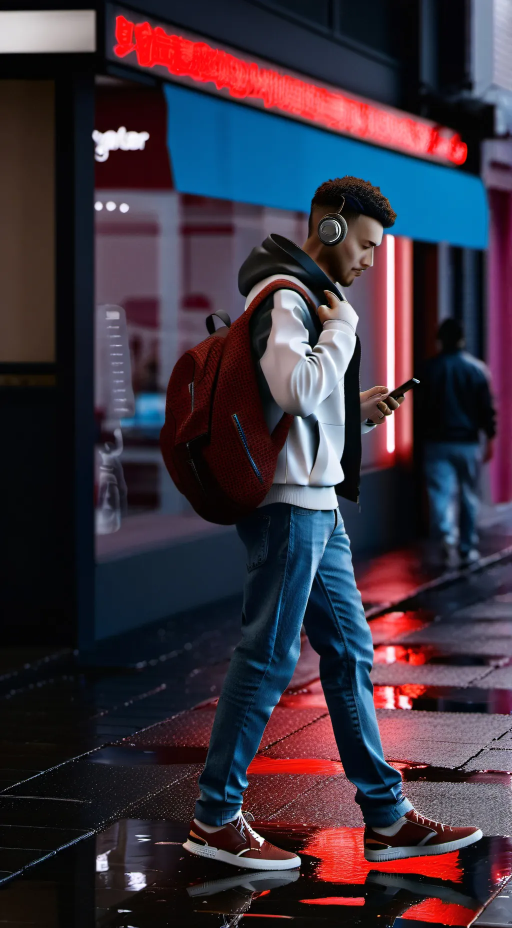 ai character: Emmett  background