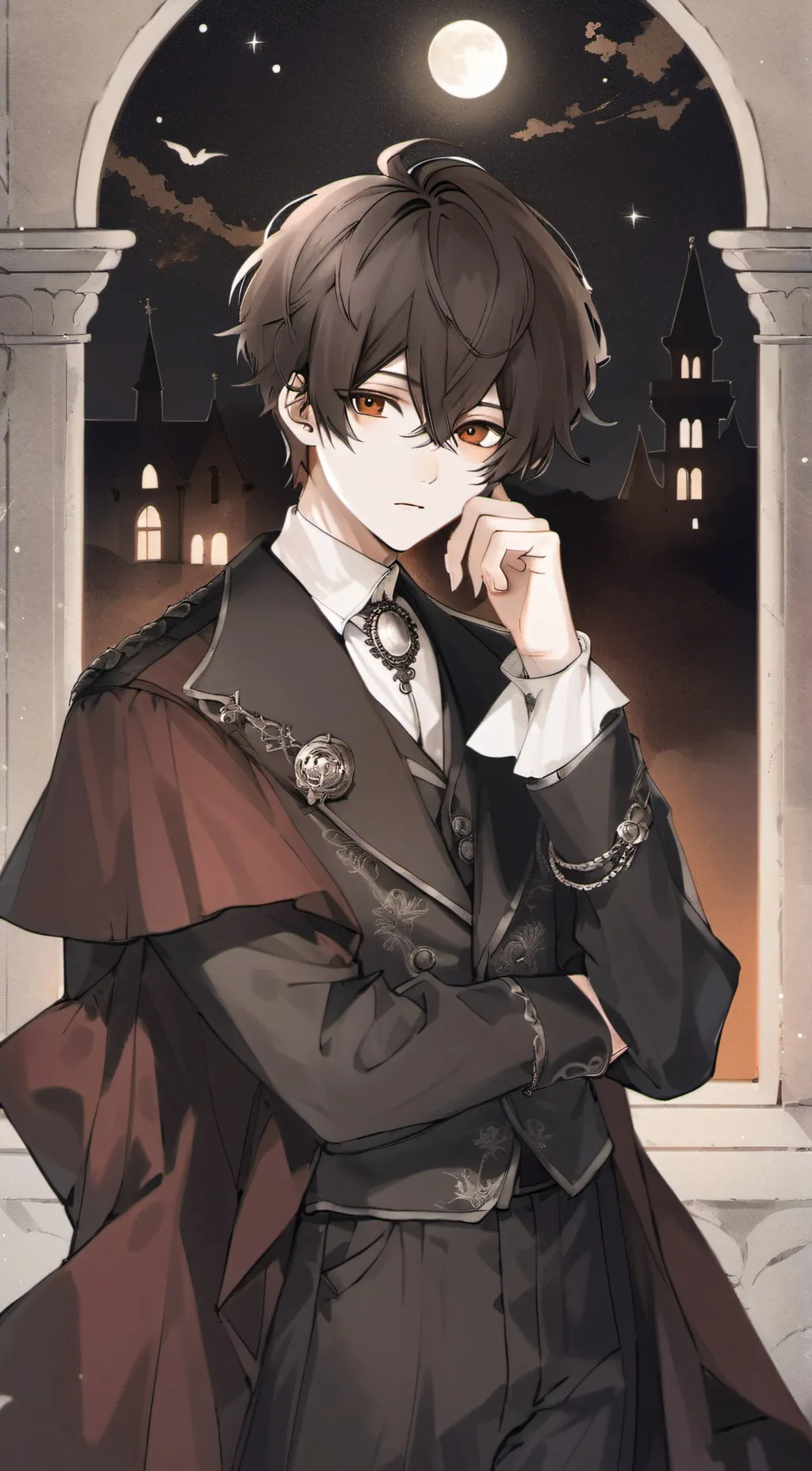ai character: kie background