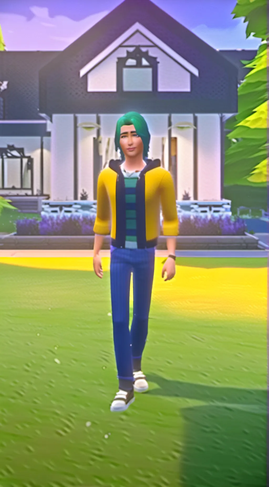 ai character: Mike  background