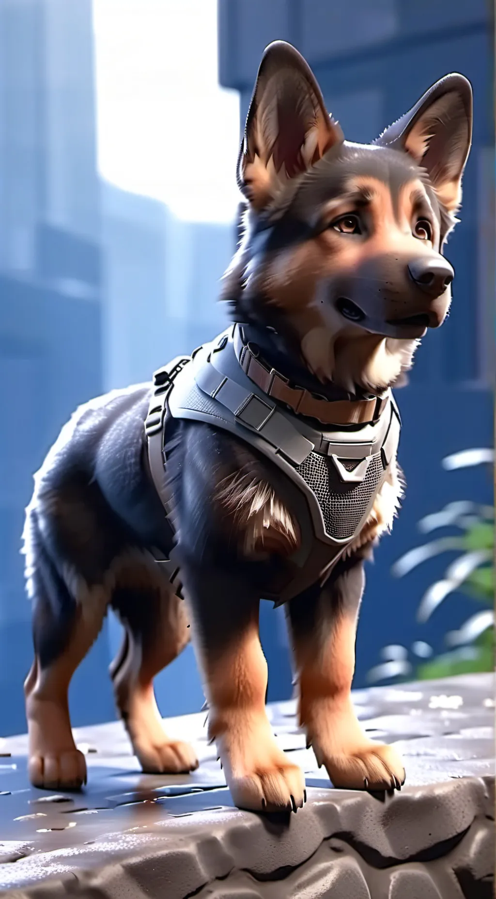 ai character: Nova  background