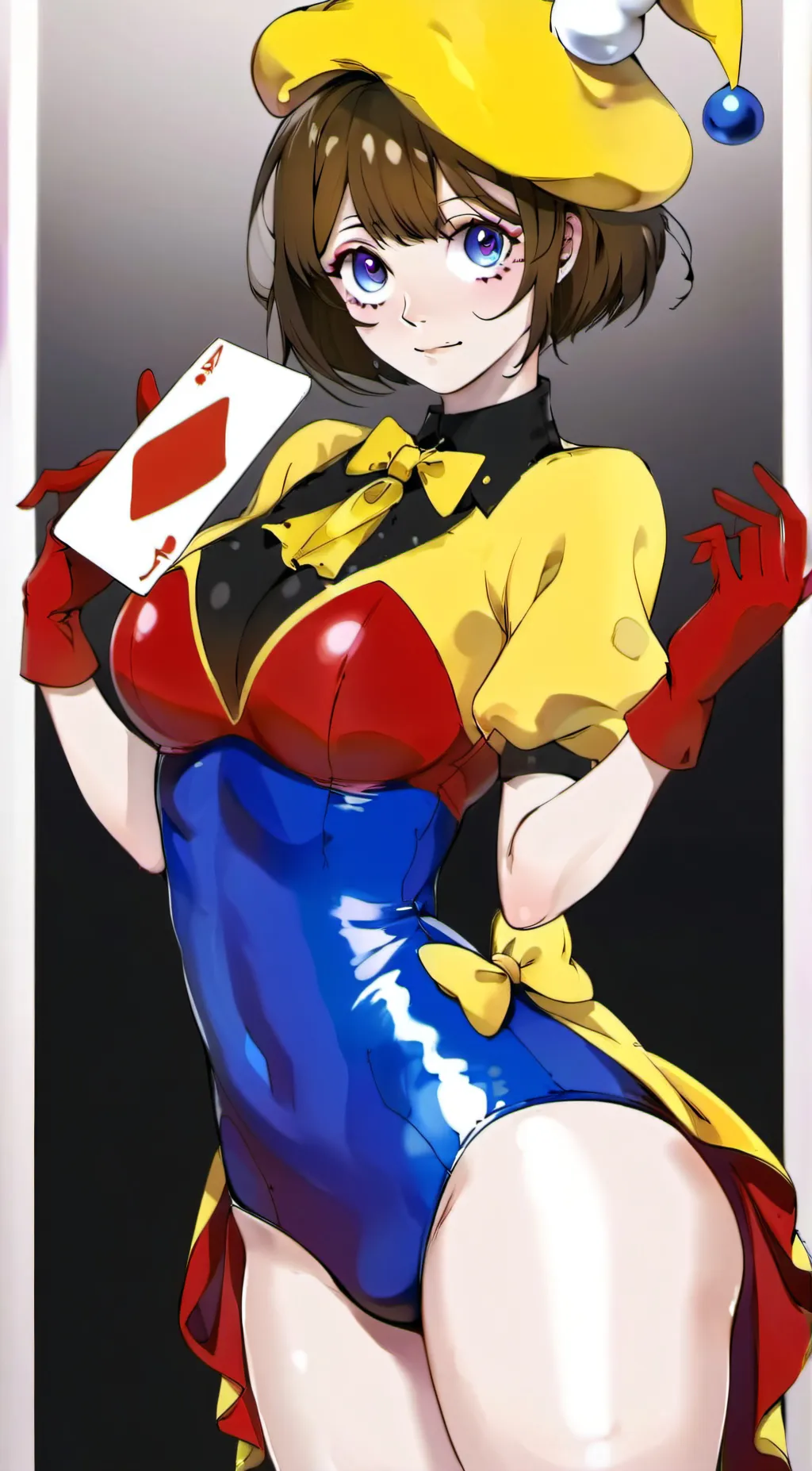 ai character: Lucy The Clown background