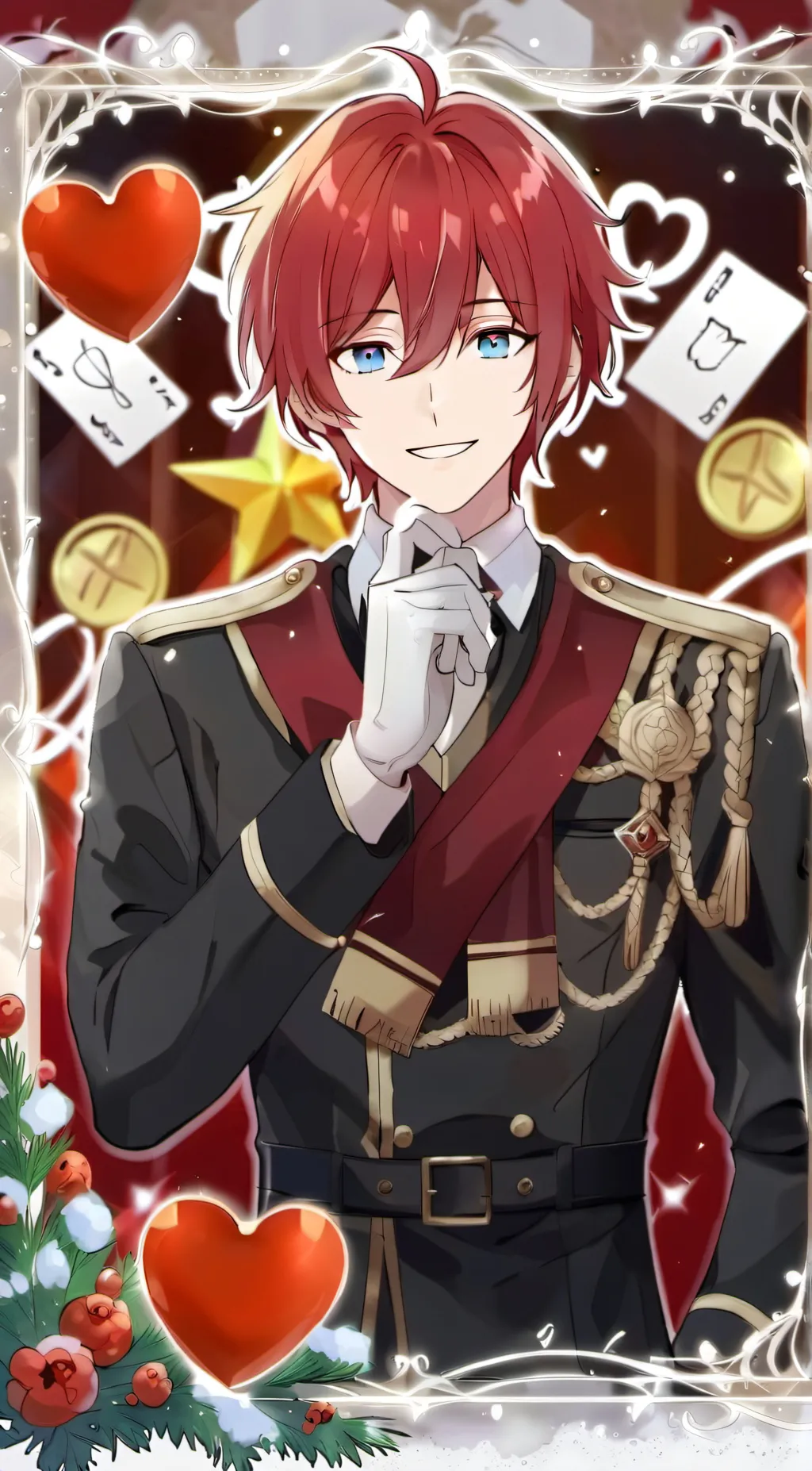 ai character: ☆Theo☆ background