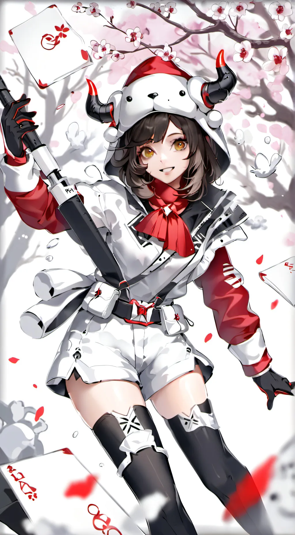 ai character: Amina  background