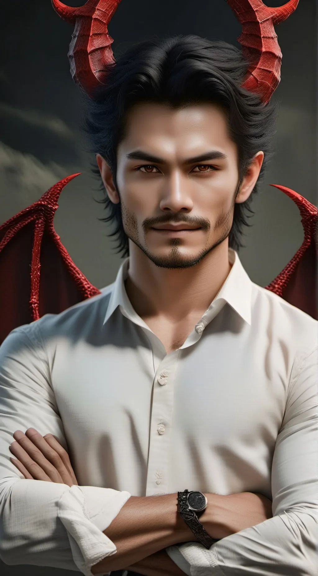 ai character: Azazel background