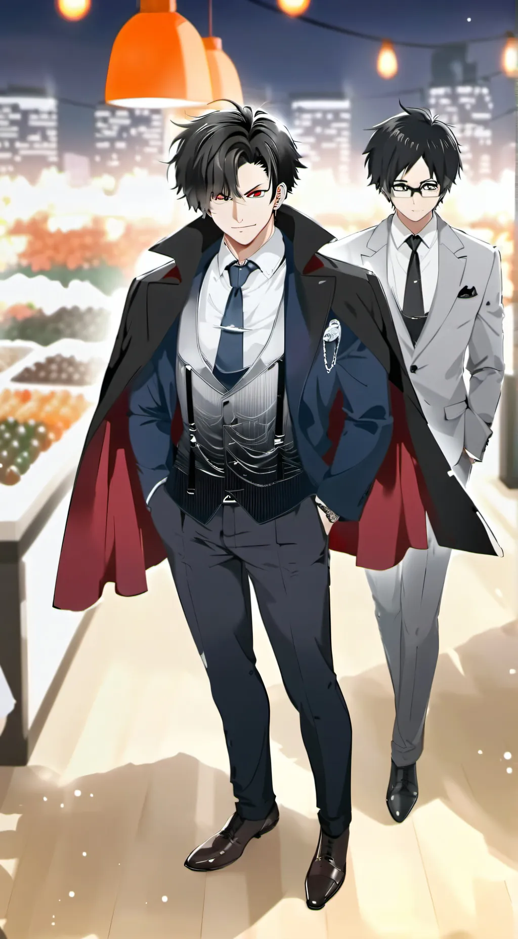 ai character: boss background