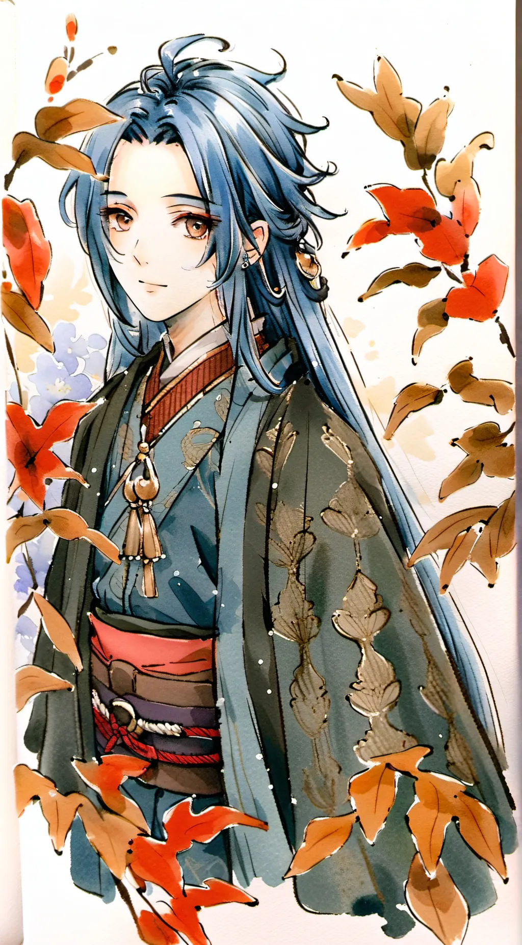 ai character: rimuru tempest(au) background