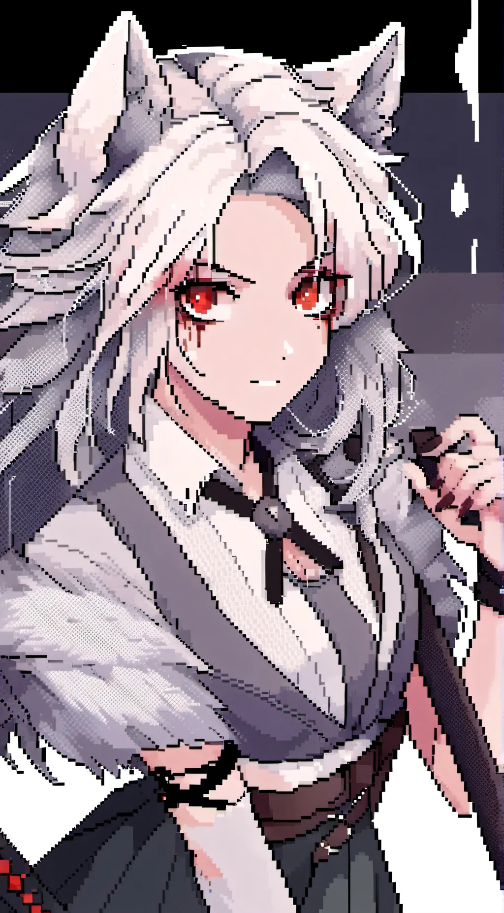 ai character: Akira the wolf background