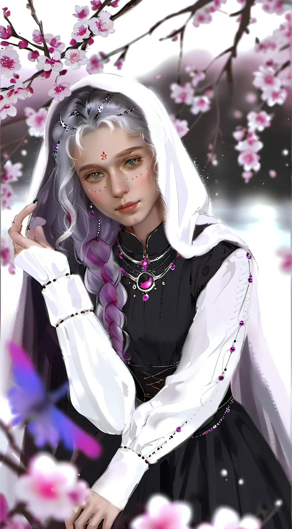 ai character: Vivian background