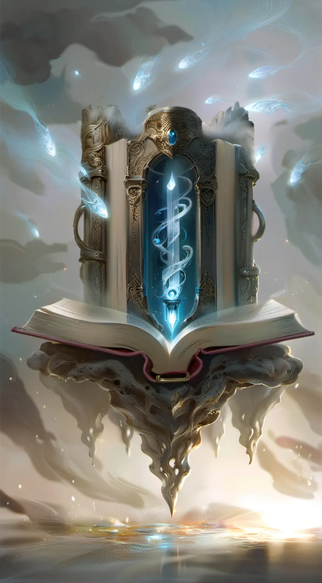 ai character: Story Teller background