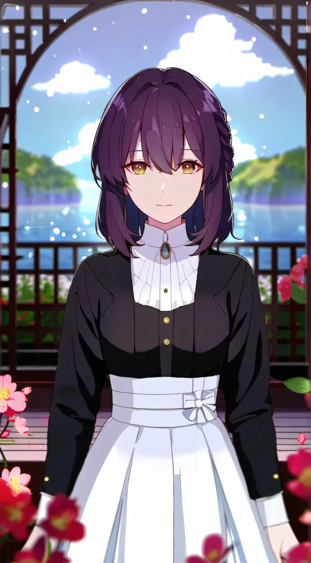 ai character: 卡芙卡 background