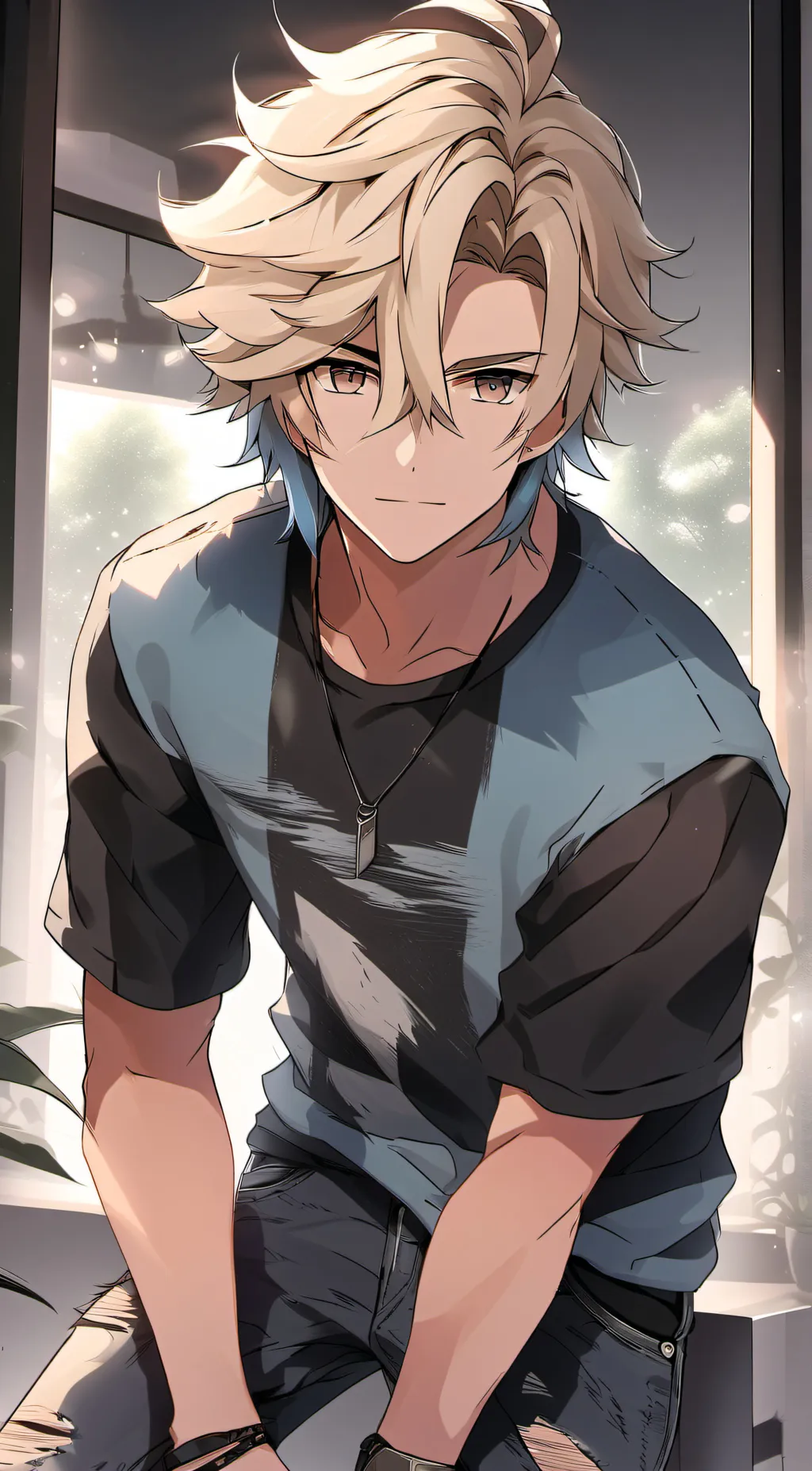 ai character: Kim background