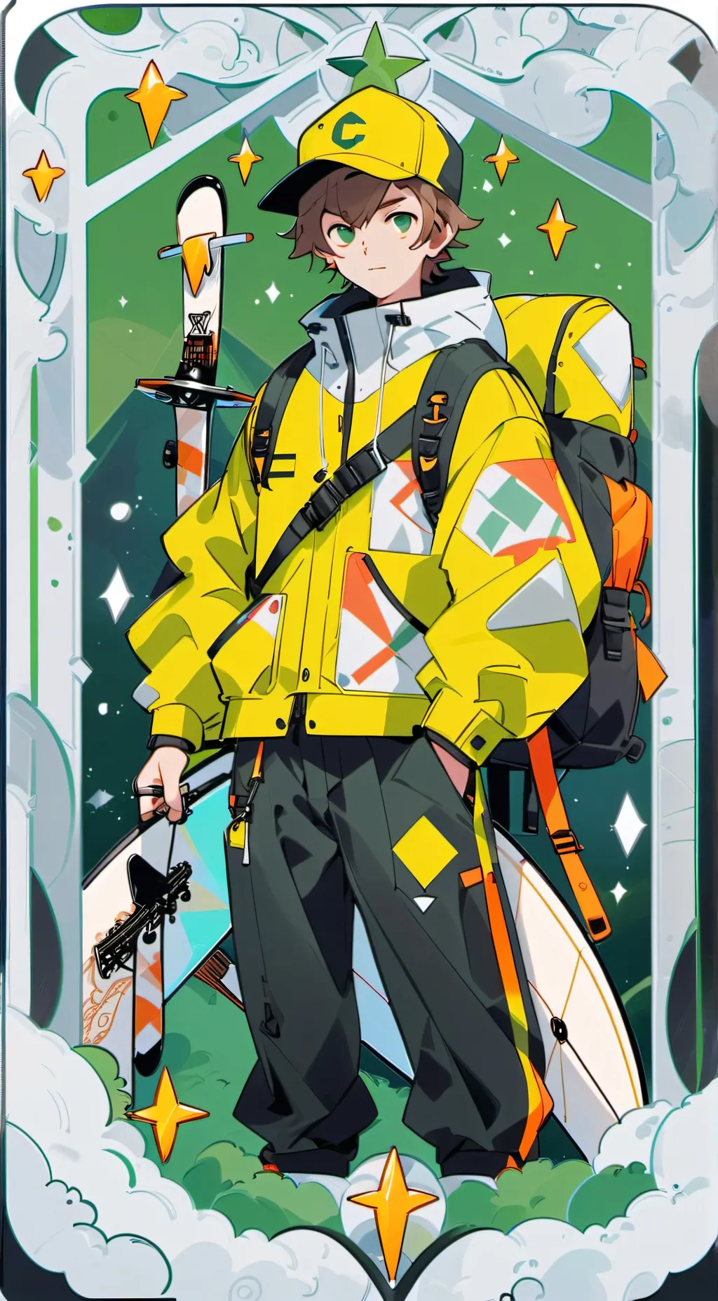 ai character: Clix Hartley background