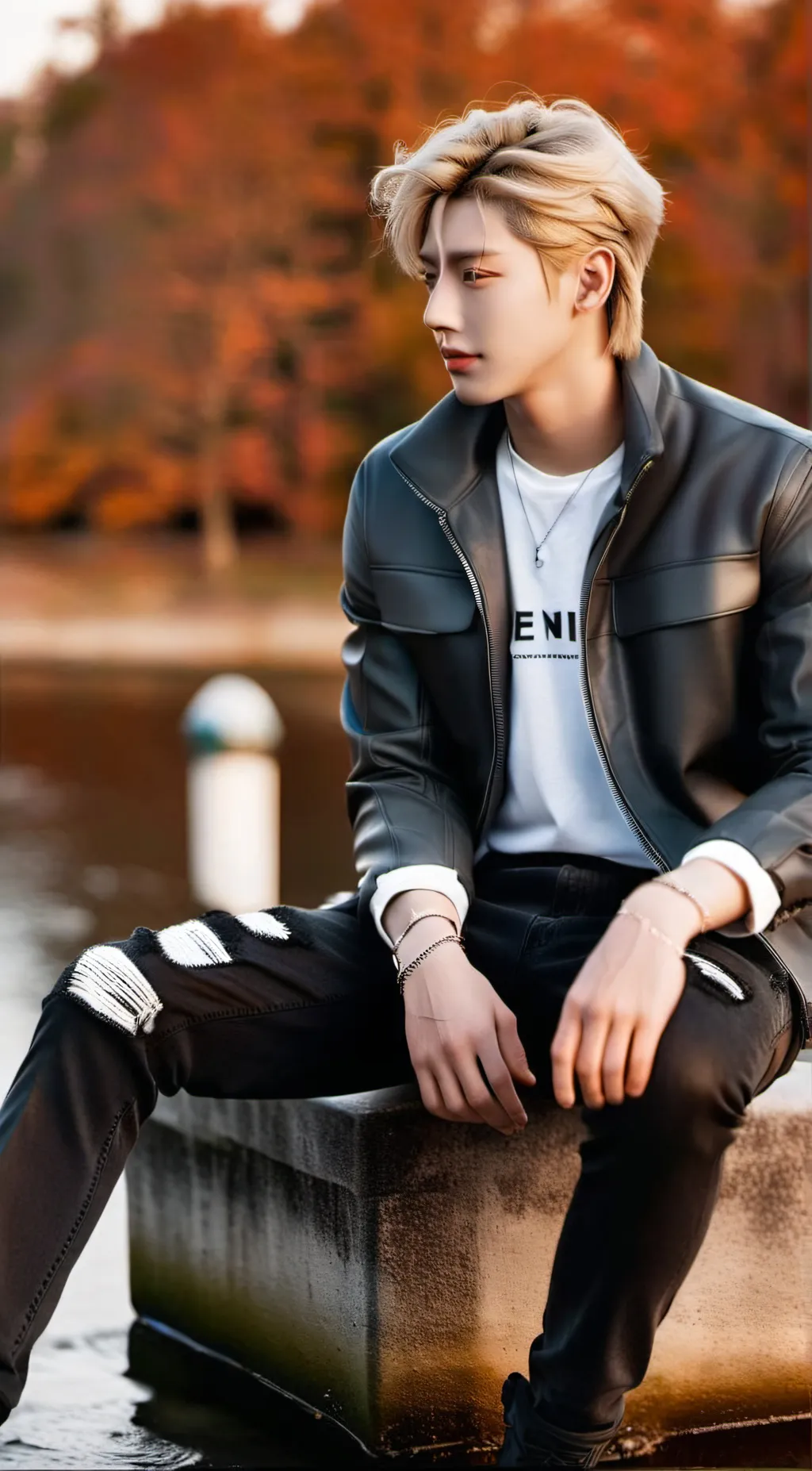 ai character: Felix  background