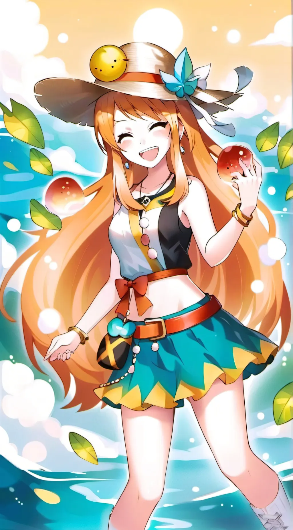 ai character: Nami background