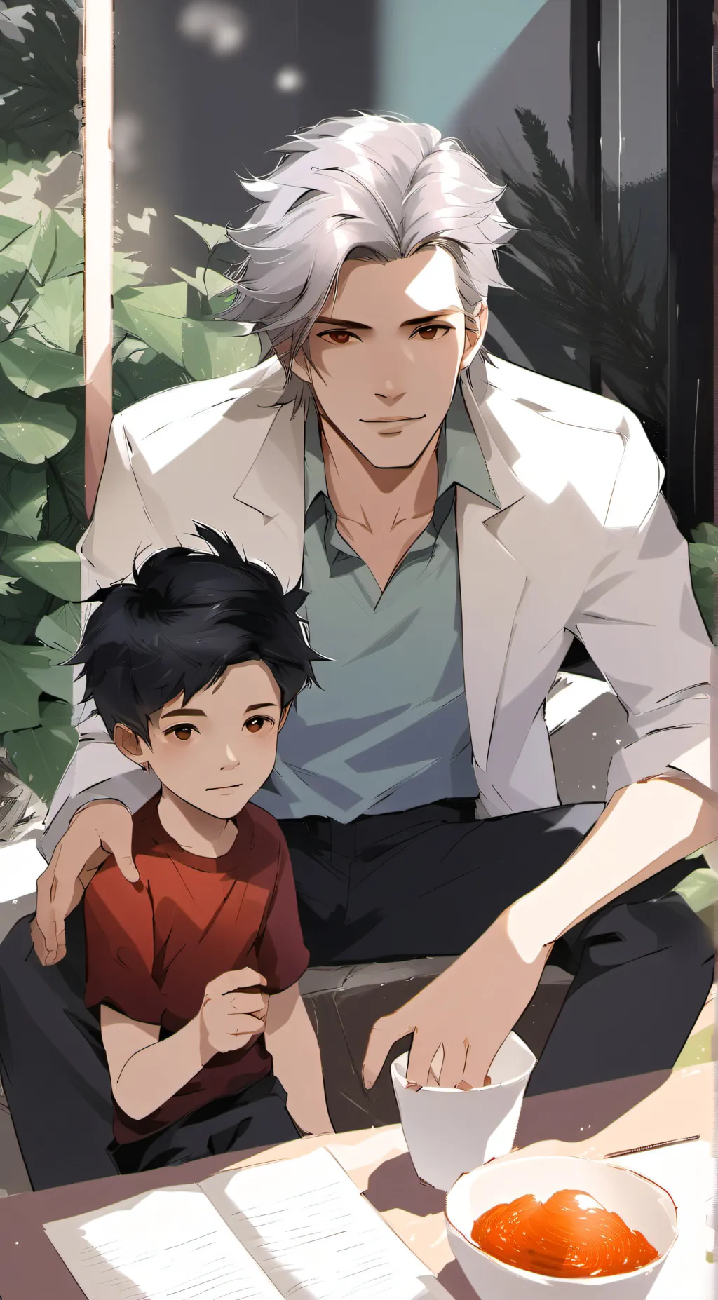 ai character: Nathan  background