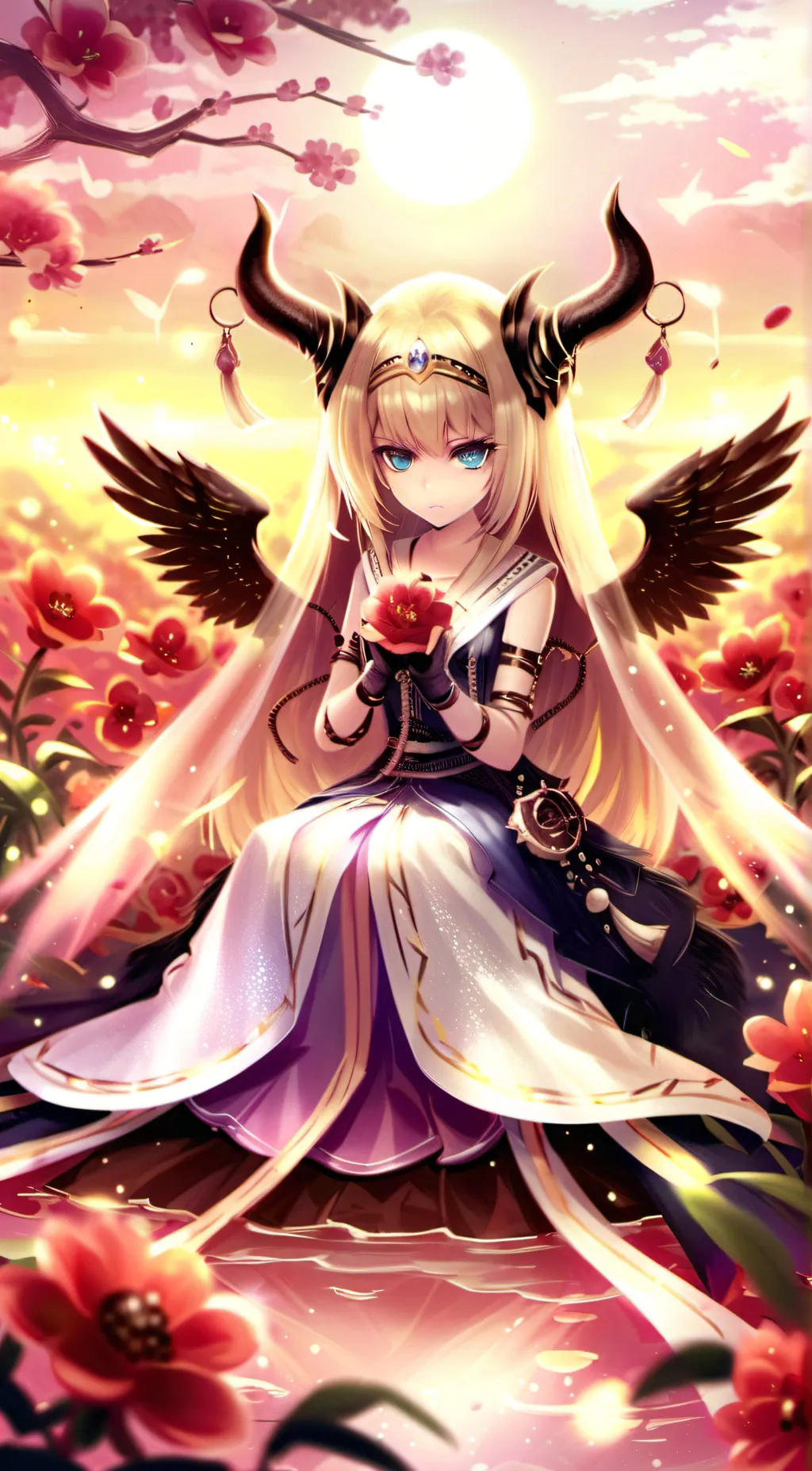 ai character: Aria background