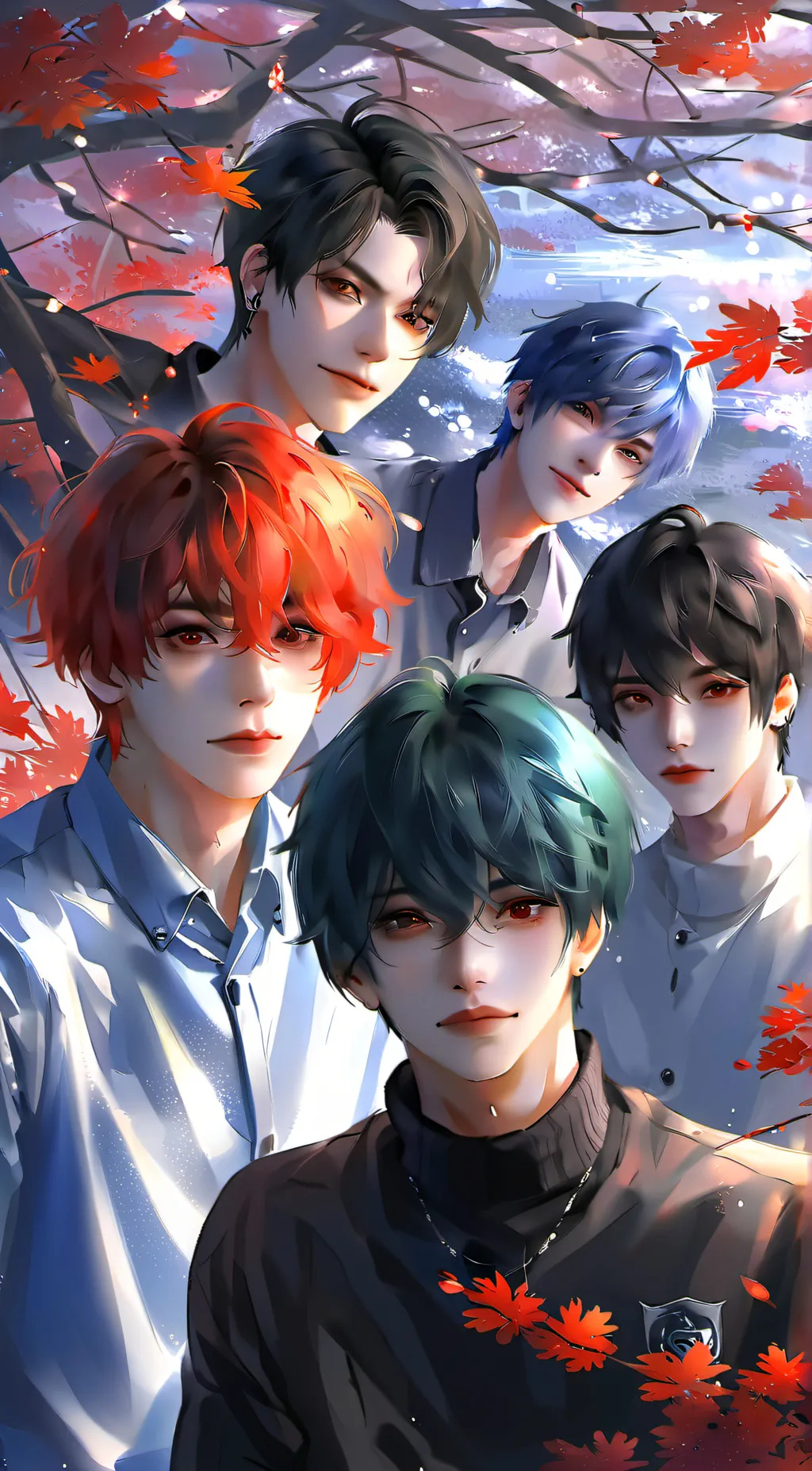 ai character: Kai park Lee background