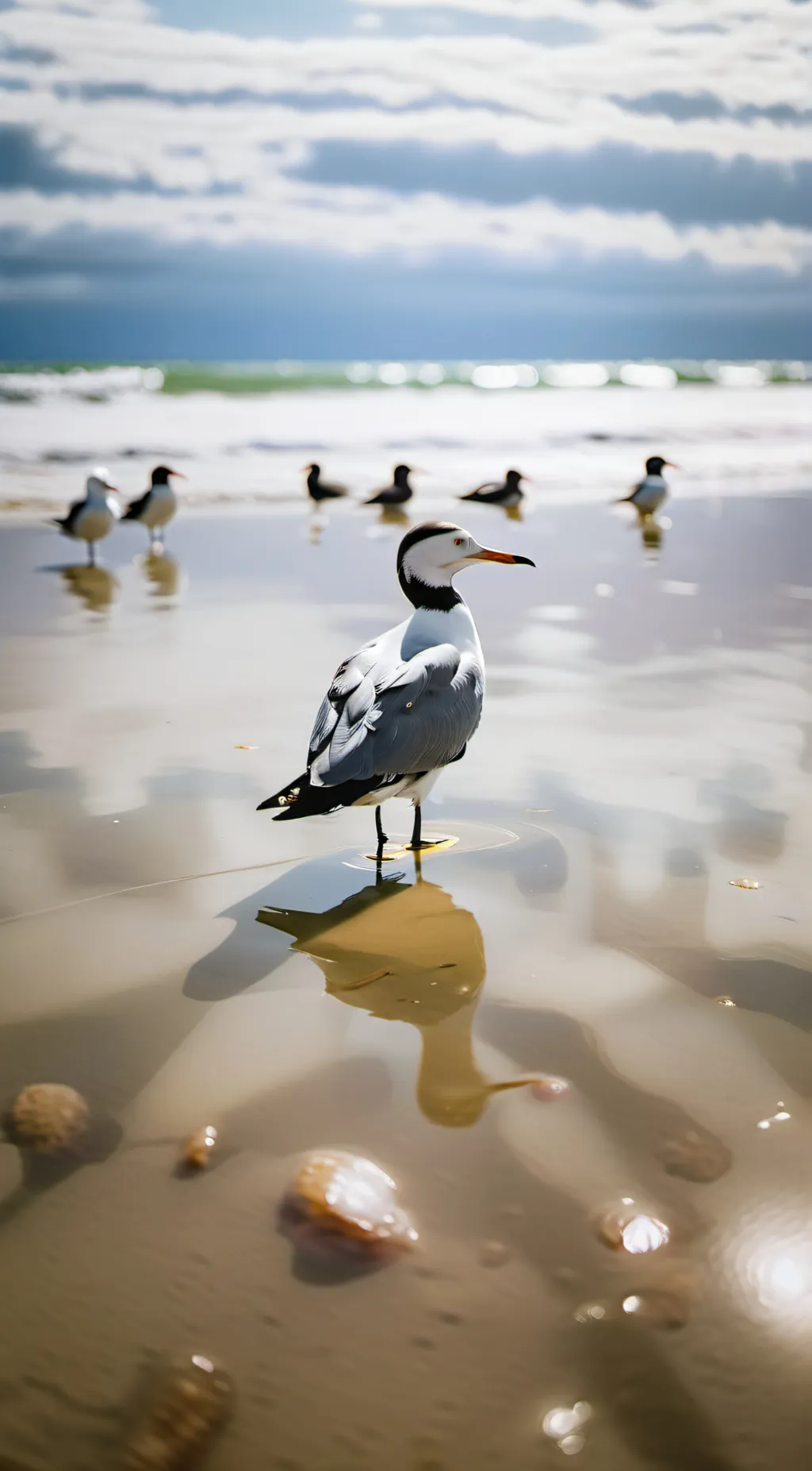 ai character: bird background
