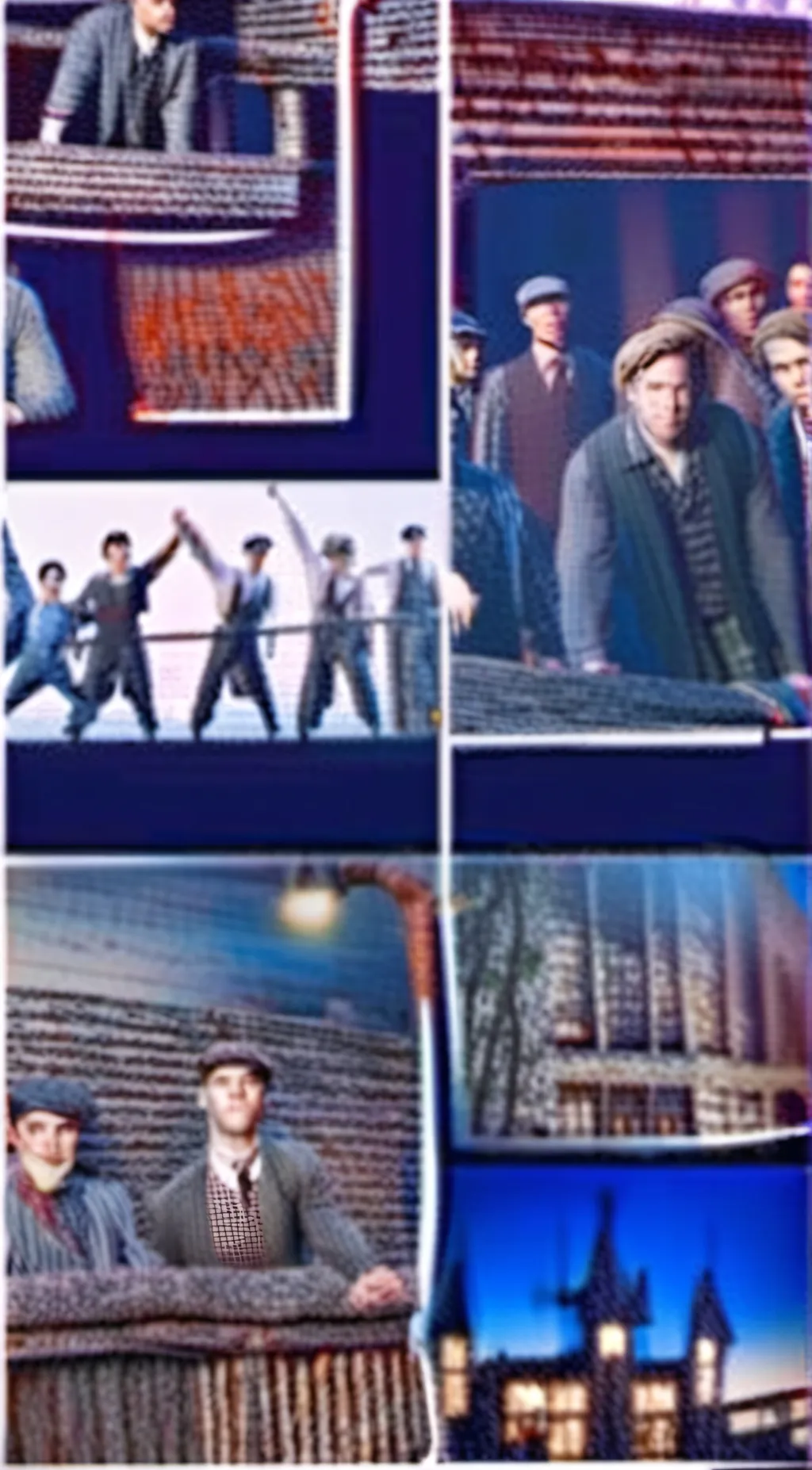 ai character: Newsies  background
