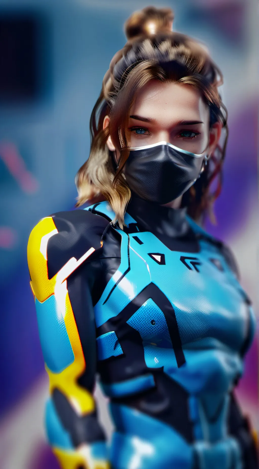 ai character: Skull background