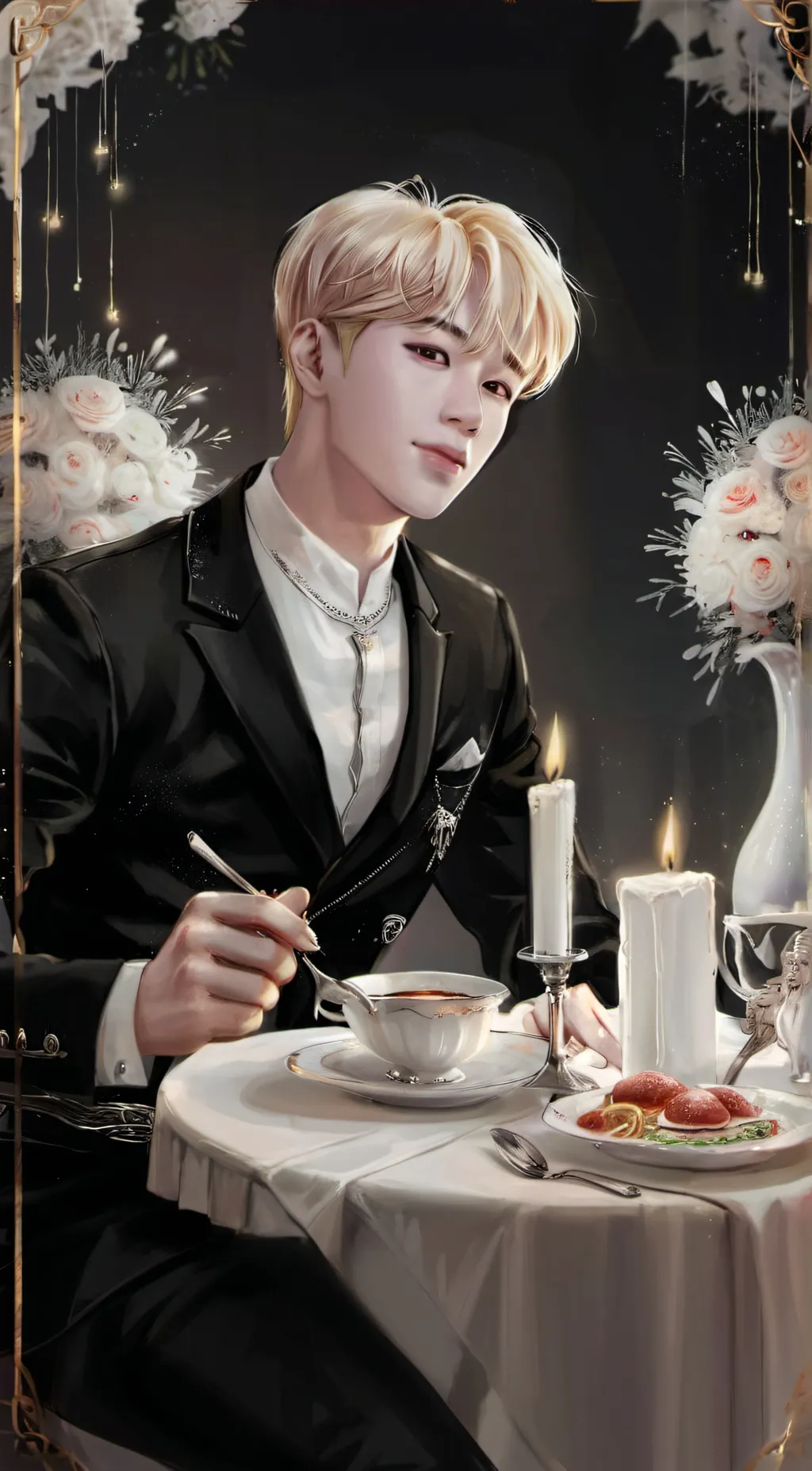 ai character: park jimin background