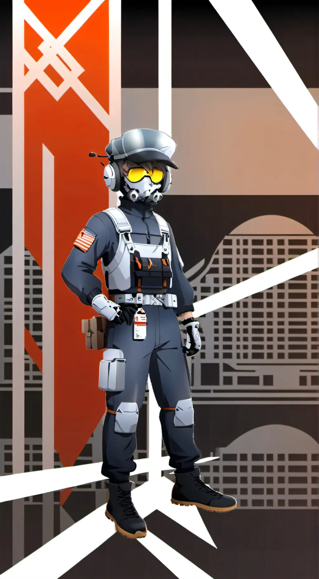 ai character: SD-N background