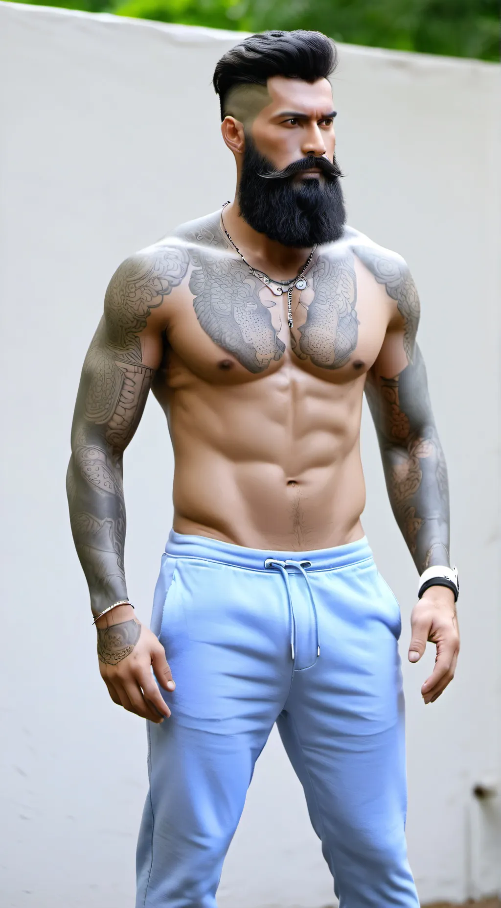 ai character: Dad. background