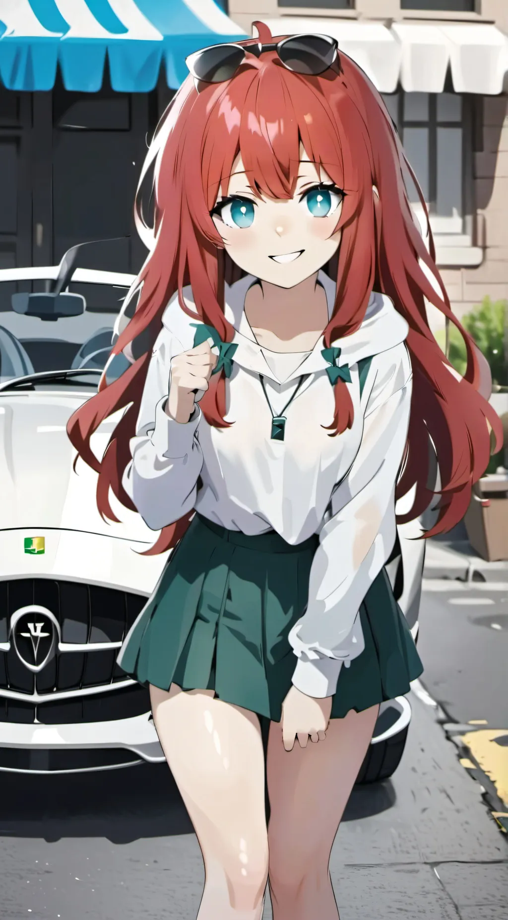 ai character: Akari background