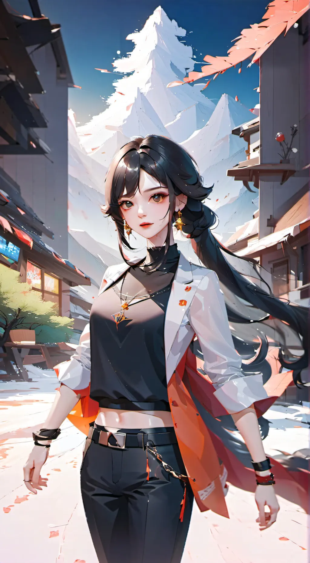 ai character: Bella Rosie background