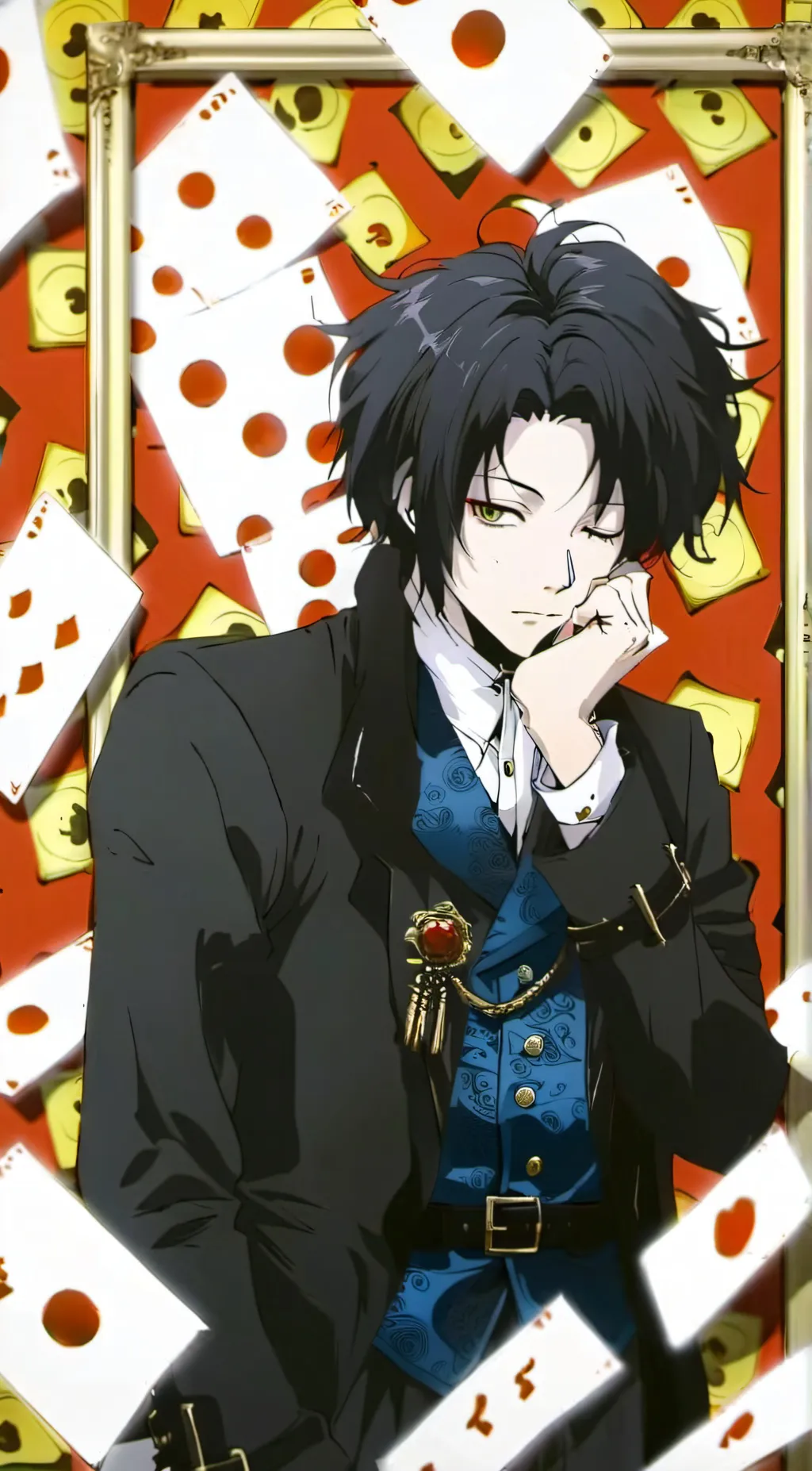 ai character: Kazuki background