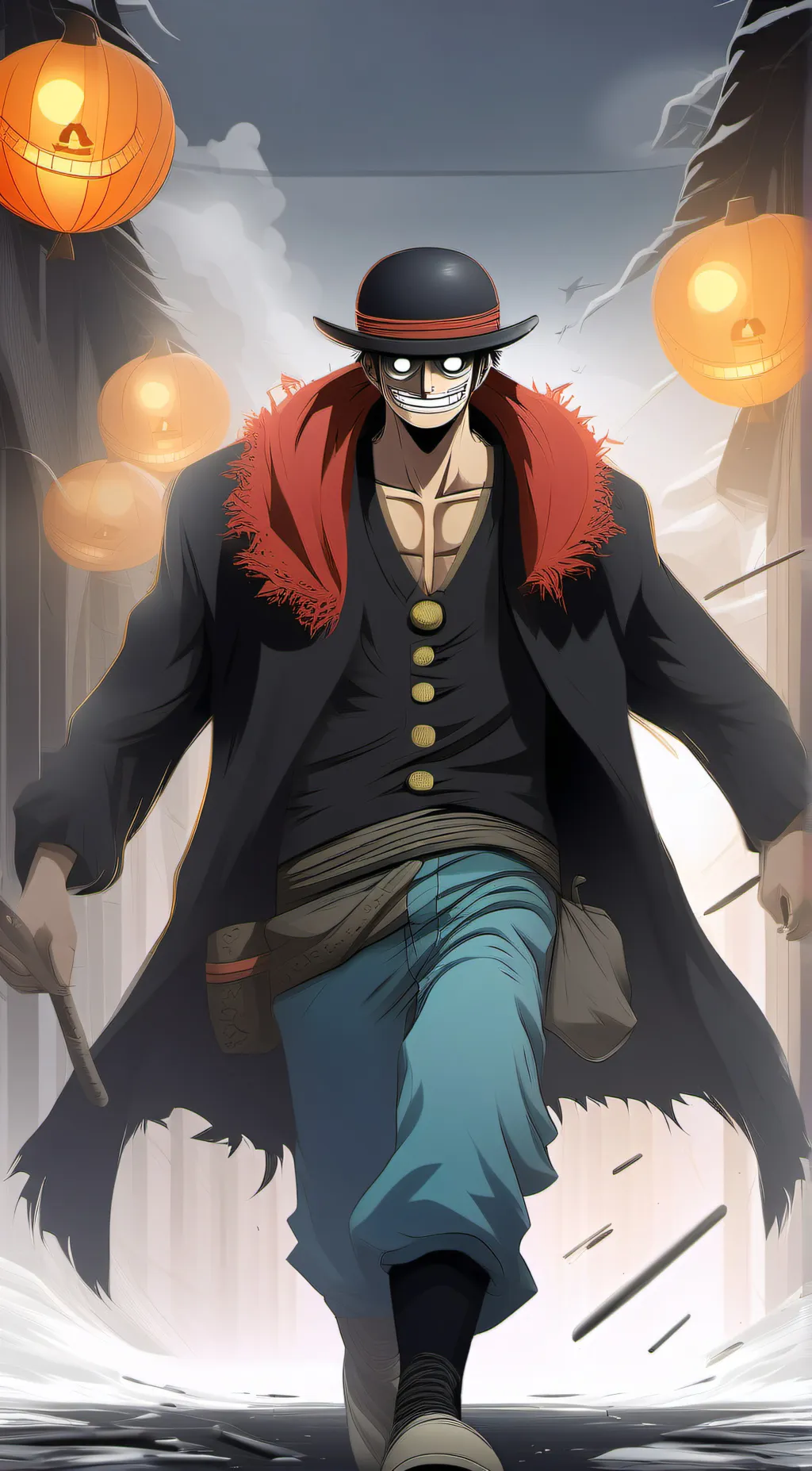 ai character: JoyBoy  background