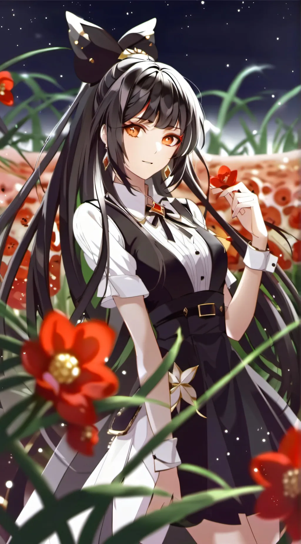 ai character: my girlfriend  background