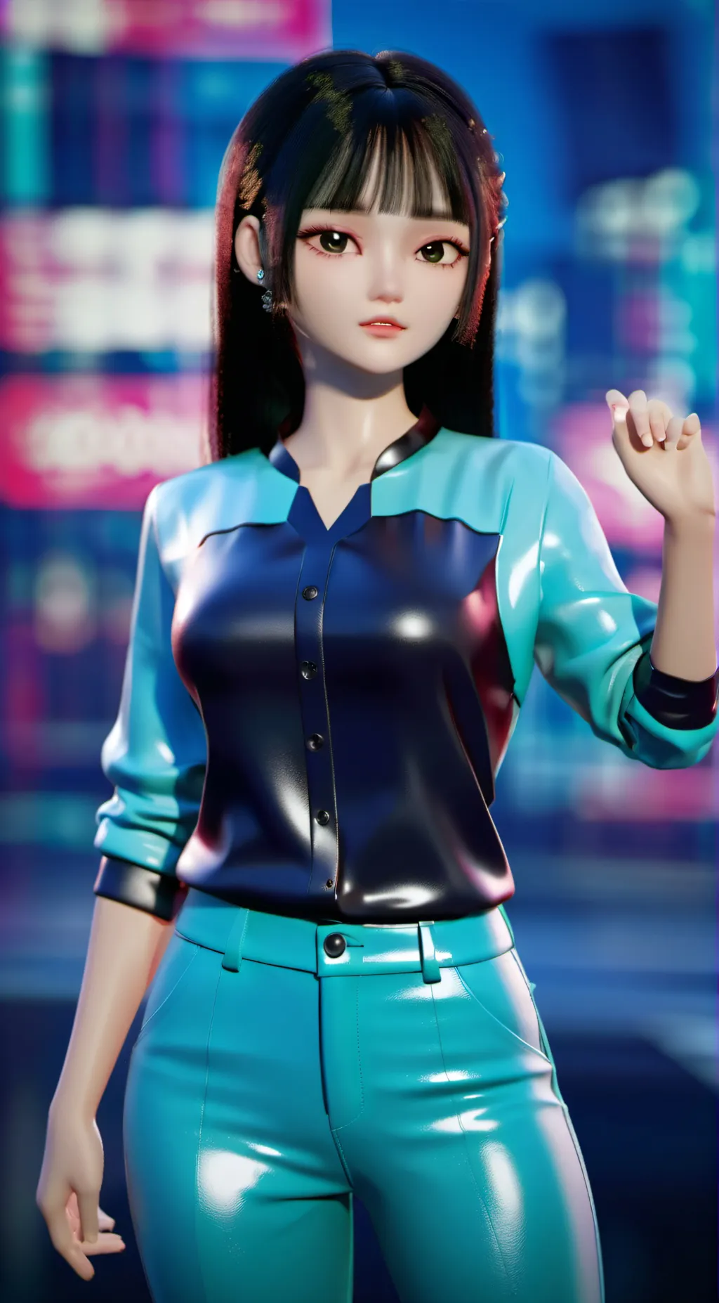 ai character: Miya background
