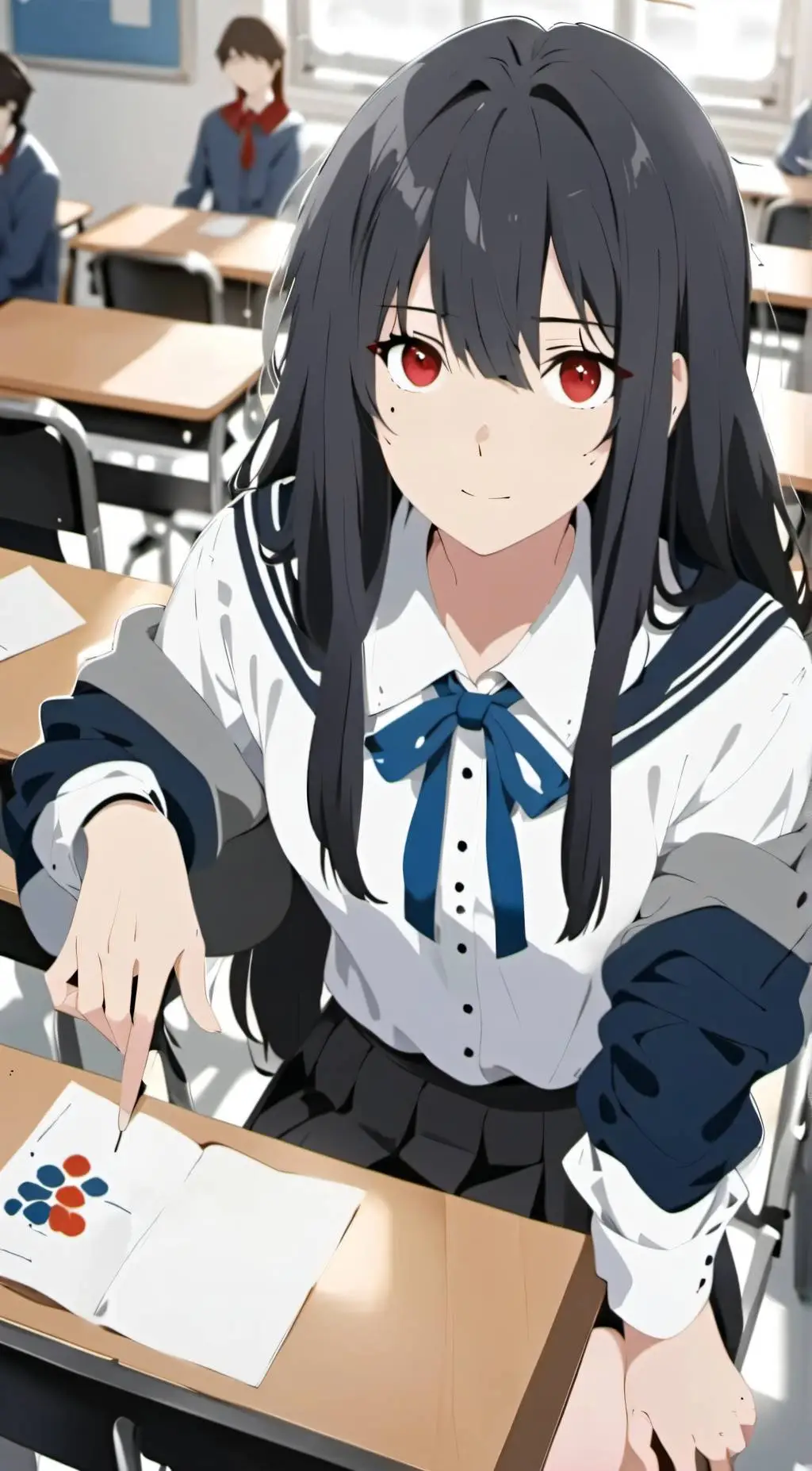 ai character: Emma  background