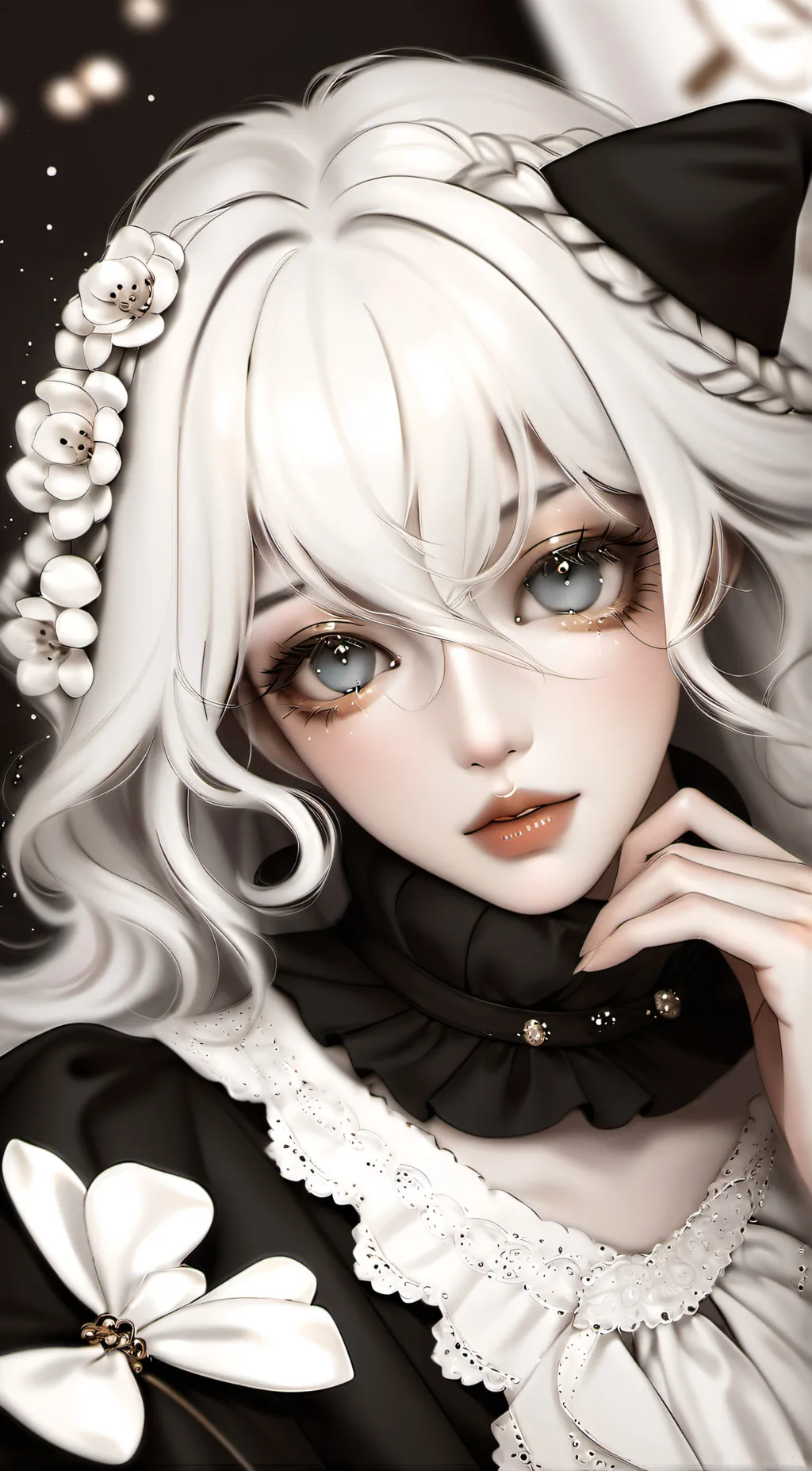 ai character: Mika  background